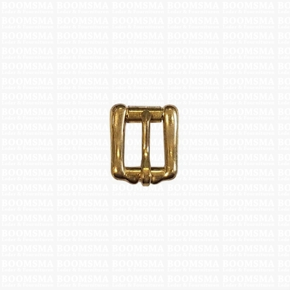 Roller buckle solid brass 14 mm - pict. 1