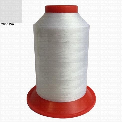 polyester machine thread 10/3 and 11/3 white 10/3 (300 m) 2000 white