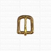 Solid brass (and SB- chrome plated) buckles solid brass (gold) 12 mm 