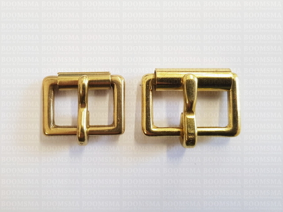Solid brass roller buckle - pict. 3