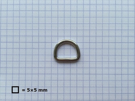 Solid dees Stainless steel 15 mm × Ø 3 mm - pict. 3