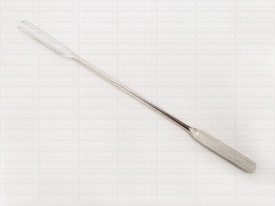 Stainless steel edge paddle length 20,4 cm, width of the paddle 0,9 cm - pict. 2