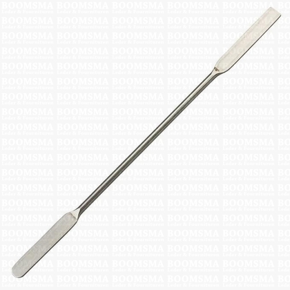 Stainless steel edge paddle length 20,4 cm, width of the paddle 0,9 cm - pict. 1
