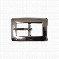 bag buckle nickle small 15 mm silver per 10 pieces colour: silver