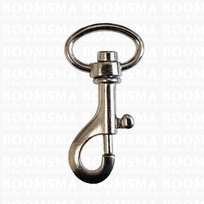 Bag swivel snap middle 16 or 20 mm strap silver