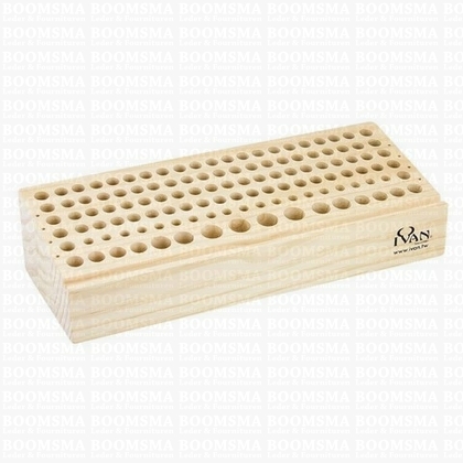 Tool rack for stamps Wooden rack (33 × 13 cm) 97 stamps - pict. 1