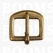 Bridle buckle Brass 14 mm (feed-through) - pict. 1