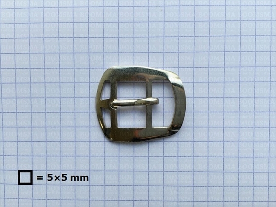 Various buckles silver bag buckle 16 mm (10 st.) - pict. 2