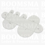 Various Templates Template Strap End Round (Per piece)