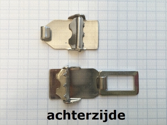 Vest fastener silver total size 1,5 × 7 cm - pict. 1