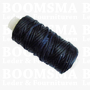 Wax thread small kone blue dark blue thickness 1 mm × 25 yard (22,8 meter) (ea)