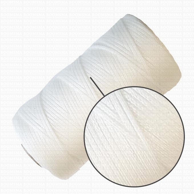 Buy your Waxthread polyester white 202 100 meters (100% polyester) online