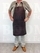 Work apron leather (83 × 61 cm without strap), total waist belt 120 cm (ea) - pict. 2