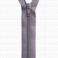 YKK Zippers: Zipper nylon spiral 40 cm COLOURED Lilacgrey (195)