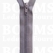 YKK Zippers: Zipper nylon spiral 40 cm COLOURED Lilacgrey (195) - pict. 1