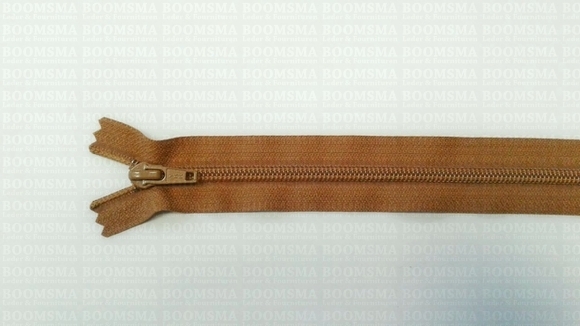 Zippers: Zipper nylon spiral 50 cm COLOURED Cognac (857) - pict. 2